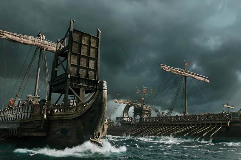 Anker Nebula X1 Smart 4K Portable Projector Review Gladiator II Screenshot