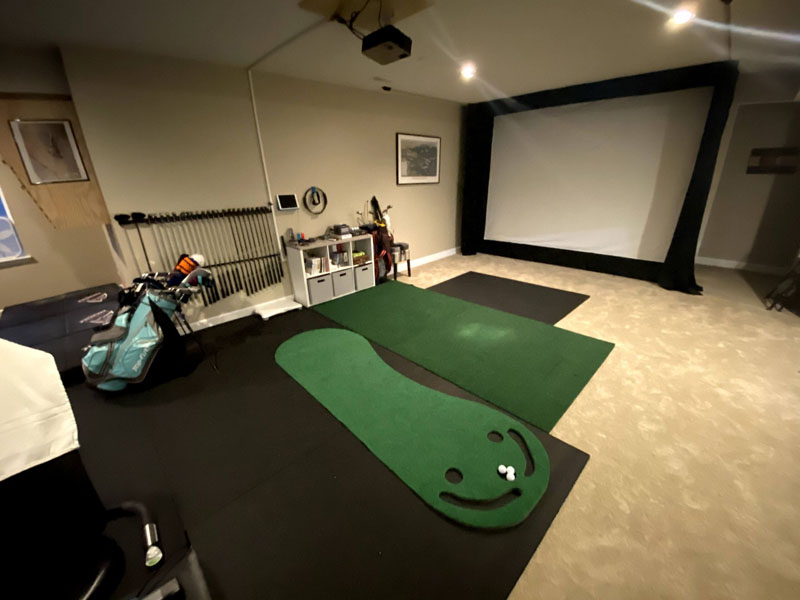 DIY Golf Sim Carls 800 S