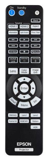 Epson QB1000 Remote
