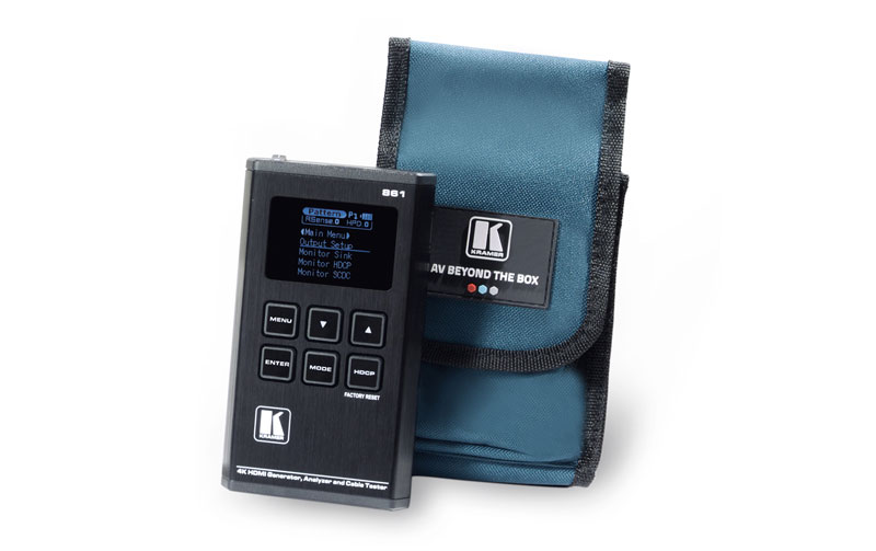 Pattern Generators Article Kramer 18G 4K HDR Case